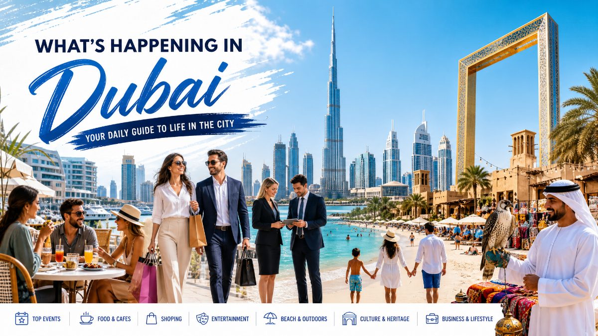 What's Happening in Dubai Today: Your Daily Guide to Life in the City